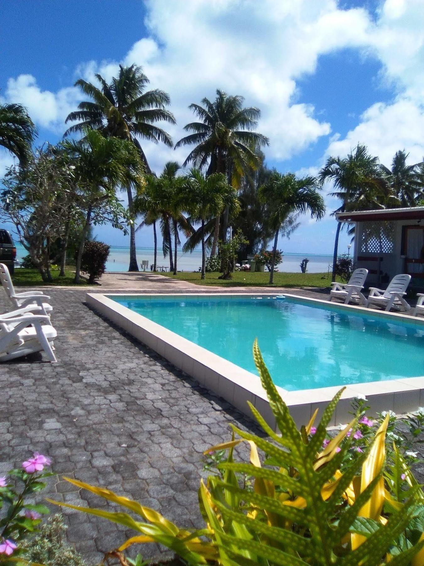 Reef Motel - Aitutaki Arutanga Dış mekan fotoğraf